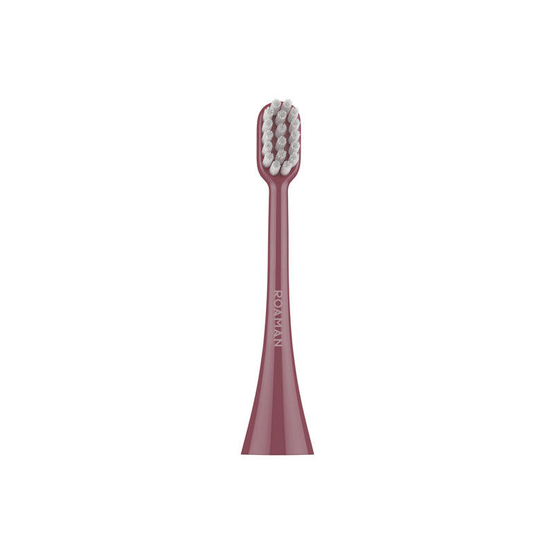 3 Pack Replacement Brush Heads | Wine Red